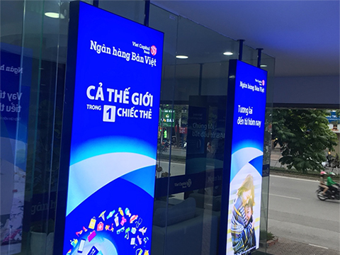 Biển quảng cáo hộp đèn
