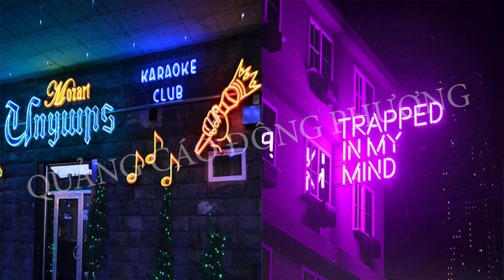 Biển quảng cáo đèn neon